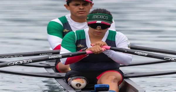 Destaca Brittany Gutiérrez, es la primera mujer en representar a México en Para remo