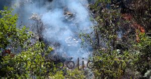 Activos tres incendios en Puebla; nueve más fueron liquidados