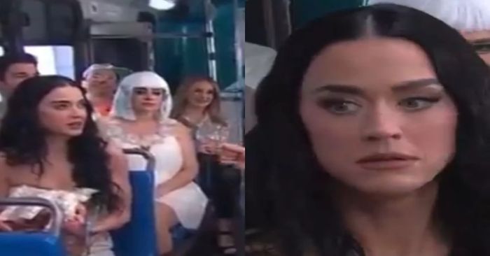 Captan a Katy Perry en un microbús durante su visita a CDMX