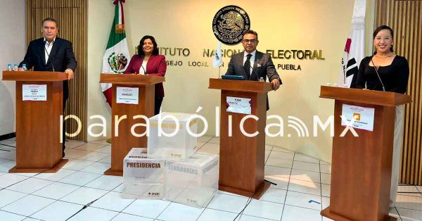 Debate entre candidatos a la Diputación Federal por el Distrito 10 de Cholula