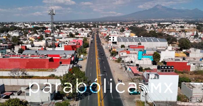 Entrega la ampliación del tramo carretero San Sebastián de Aparicio-San Miguel Canoa