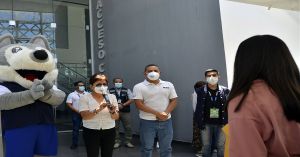 Reciben a estudiantes del nivel medio superior de la BUAP