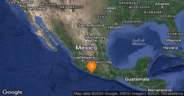 Reportan temblor de 4.1 grados en Guerrero este domingo