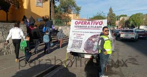 Realiza Movilidad operativo de regreso a clases