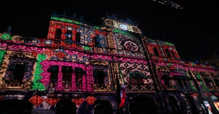 Disfruta del Videomapping &ldquo;Puebla: Ciudad de Guardianes&rdquo; en el Palacio Municipal