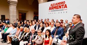 Pide Armenta al Gabinete lealtad, compromiso y vocación de servicio a Puebla