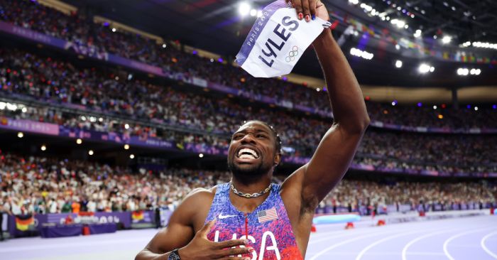 Gana Noah Lyles oro en 100 metros planos en París 2024