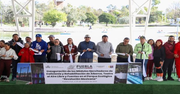 Fomentan en Puebla espacios de esparcimientos seguros y dignos