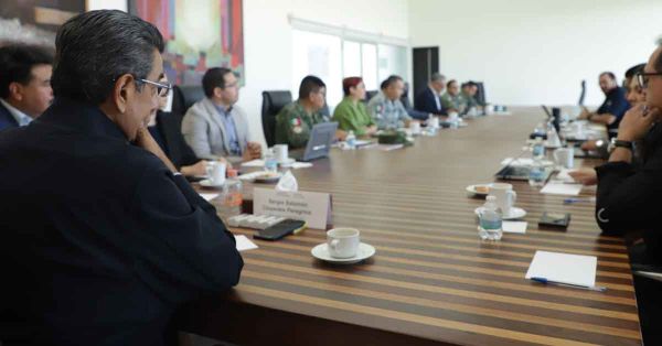 Alista Sergio Salomón estrategia de seguridad por Elecciones 2024