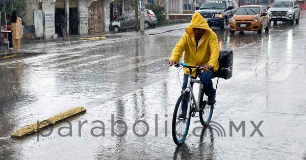 Entrada de depresión tropical “Tres” traerá lluvias para Puebla: PC Estatal