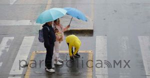 Pronostica Conagua lluvias “muy fuertes” para Puebla