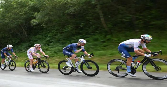 Roban en el Tour de Francia 11 bicis