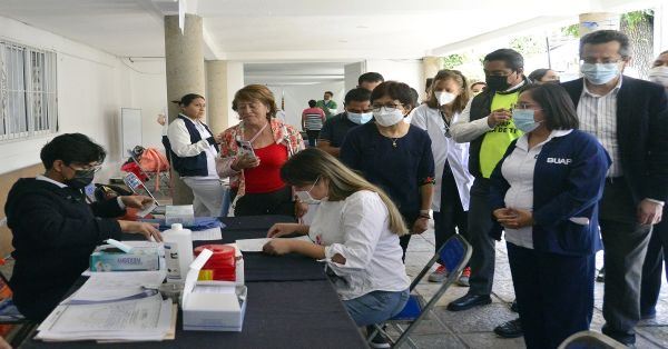 Realizan Jornada Universitaria “La BUAP cerca de ti” en San Pedro Zacachimalpa