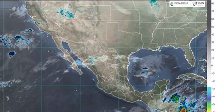 Pronostica Conagua lluvias en estados del noreste, oriente y sureste de México