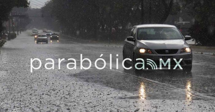 Mantiene Puebla potencial de lluvias los próximos días