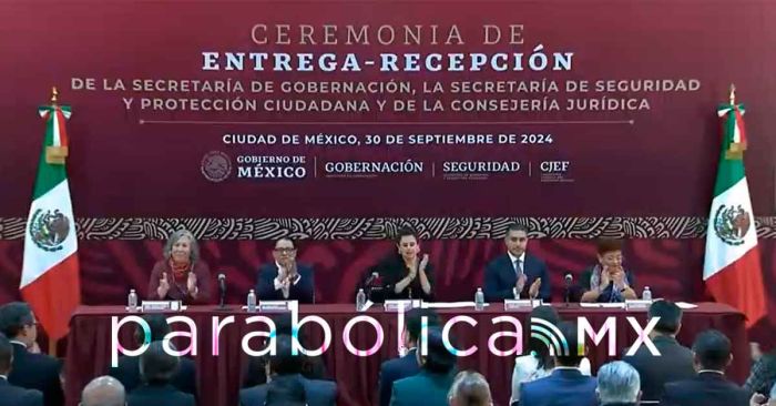 Inicia la entrega-recepción del Gobierno federal