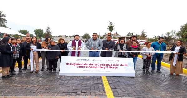 Inauguran en Mixtla obra públic por 7.2 mdp