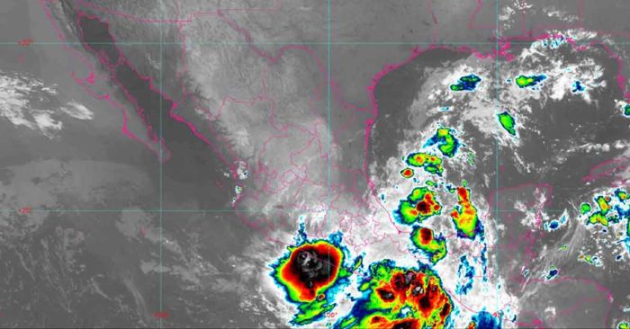 Pronostica Conagua temporal de lluvias al Sur de México