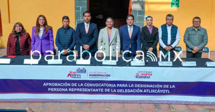 Abren convocatoria para elegir al titular de la delegación Atlixcáyotl