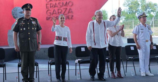 Acompaña Sheinbaum a AMLO en inauguración de Cuarta Sección del Bosque de Chapultepec