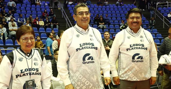 Asiste gobernador a la Liga Nacional de Baloncesto 2024