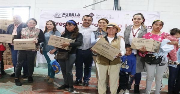 Apoya Bienestar a familias vulnerables con suministro de producto lácteo