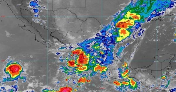 Pronostican fuertes lluvias y viento hoy jueves en Puebla
