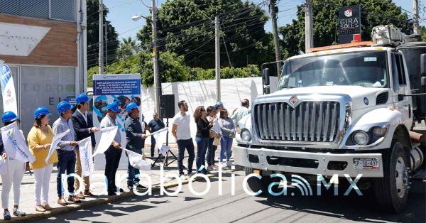 Inicia Edmundo Tlatehui la ampliaci&oacute;n de drenaje sanitario en avenida 5 de mayo