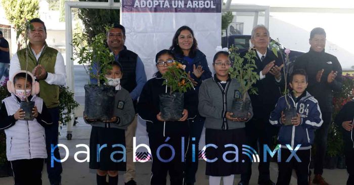 Encabeza Lupita Cuautle el arranque del Programa Adopta un Árbol