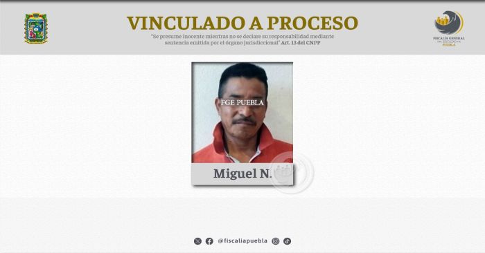 Vinculan a proceso a Miguel N. por el delito de lesiones calificadas