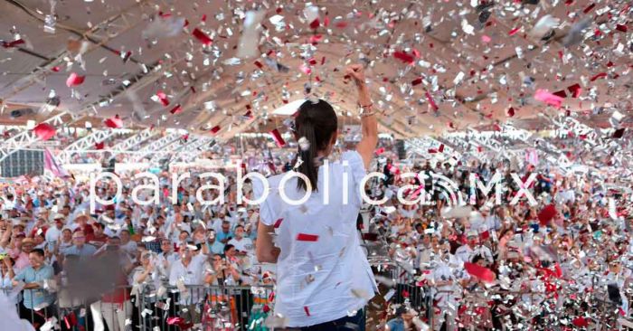 &quot;Vamos a ganar este 2 de junio y apoyaremos al sureste’’, celebra Claudia Sheinbaum