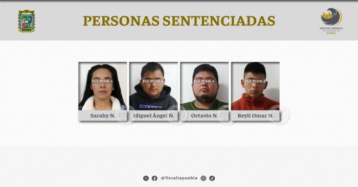 Detienen a cuatro personas que extorsionaron a un comerciante en Puebla