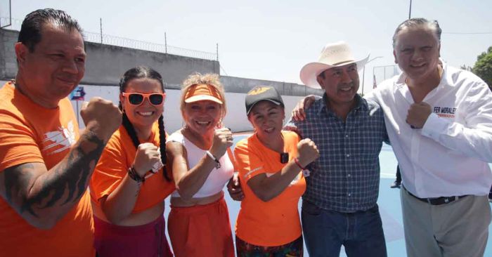 Fernando Morales y Sofía Pezzat impulsan el deporte en Puebla