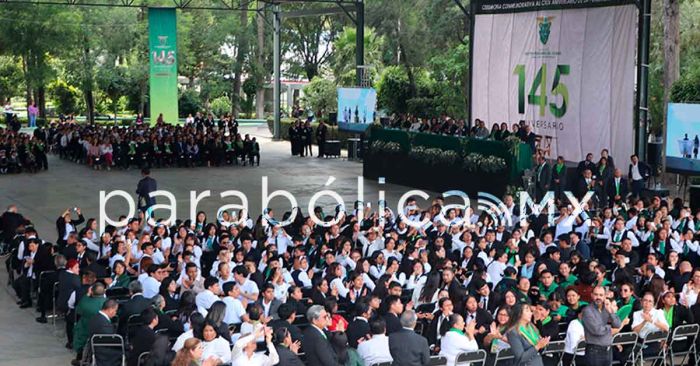 Celebra SEP 145 aniversario de la fundación del BINE