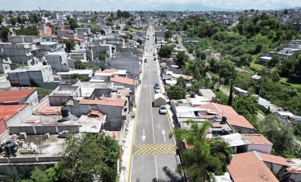 Entrega ayuntamiento vialidades en San Ram&oacute;n