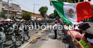 Vive el Desfile Cívico Militar en Puebla