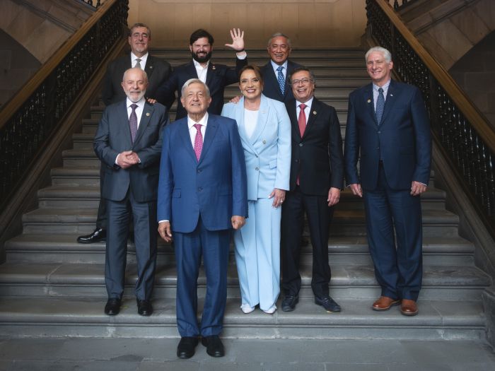 Sostiene AMLO último encuentro con presidenta y mandatarios de Latinoamérica