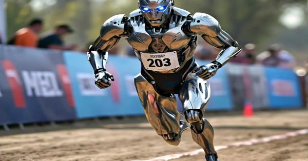 Participa robot en medio maratón con &quot;tiempazo&quot;