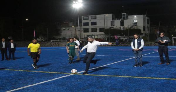 Inició el Torneo Intergubernamental de Futbol 7 2024 en la capital poblana