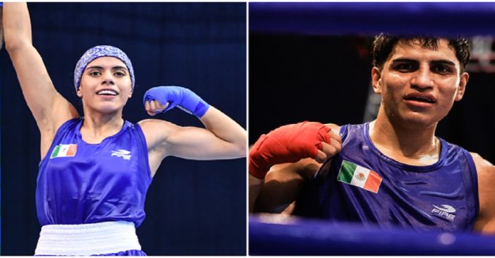 Aseguran Valeria Amparan y Diego Flores medalla de bronce