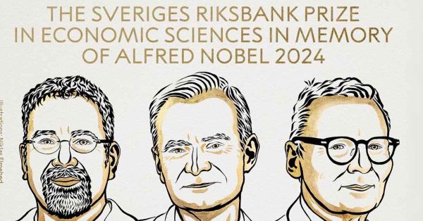 Ganan el Nobel de Economía tres investigadores de la prosperidad