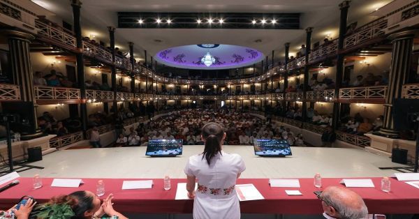 Presenta Claudia Sheinbaum el eje &quot;República rural, justa y soberana&quot; en Campeche