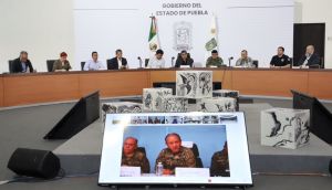 Participa Puebla en reunión virtual con el Gabinete de Seguridad federal previo a la jornada electoral