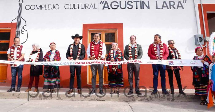 Invertidos 14.9 mdp en rehabilitación de Casa de la Cultura en Tlatlauquitepec