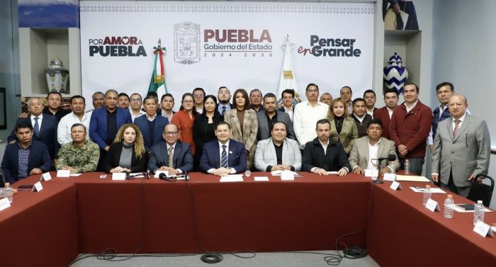 Apunta Armenta coordinación y humanismo para mantener la gobernabilidad y seguridad de Puebla