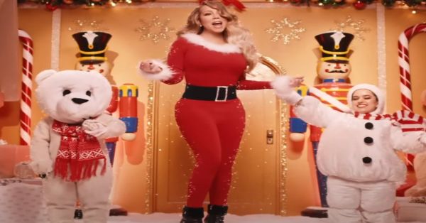 Inicia la temporada navideña con video de Mariah Carey