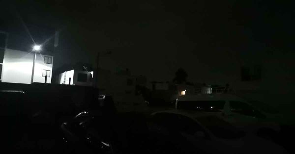 Apag&oacute;n en la capital, la noche del s&aacute;bado