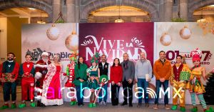 Presenta Gobierno de la Ciudad el actividades del Festival Vive la Navidad