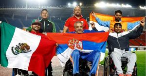 Obtiene Mario Santana, plata en Mundial de Para Atletismo