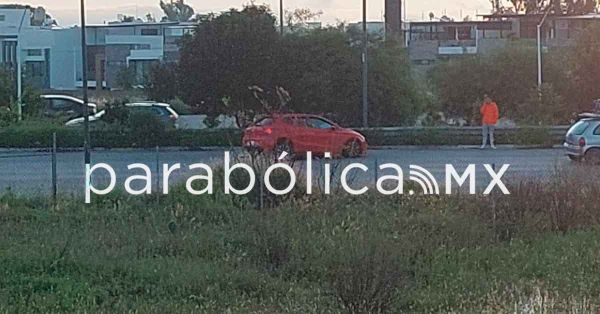 Se accidenta en el carril de alta del Perif&eacute;rico